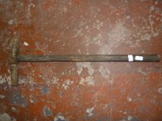Vintage Railway Keying Hammer
