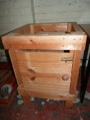 Pine Tool Storage Cupboard