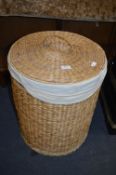 Woven Linen Basket