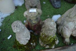 Two Garden Ornaments