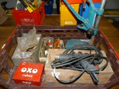 Drill Stand, Bosch PHG2 Heat Gun, Drill Bits, etc.
