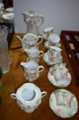 Hand painted Austrian Victorian Coffee Set