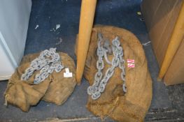 Two Sacks of Heavy Duty Chain