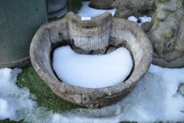 Garden Planter in the form of a Barrell