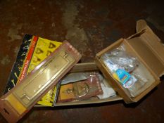 Quantity of Picture Hooks, Brass Letter Boxes, Model Making and Other Fittings