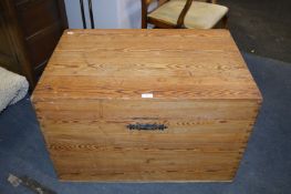 *Large Pine Chest with Internal Tray