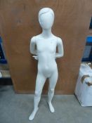 * child sized mannequin