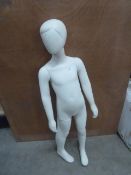 * child sized mannequin
