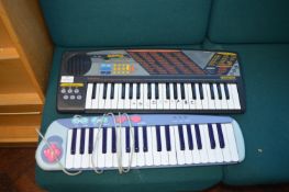*GT720 System 5+ Bontempi Keyboard and a Levac Keyboard