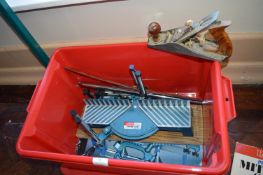 *Richmond Precision Miter Saw and a Silverline Woodworking Plane