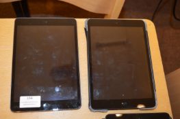 *Two Apple iPads