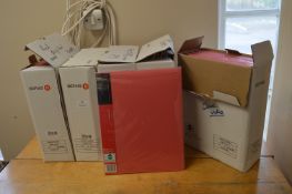 *Five Boxes of A4 20 Pocket Display Books ~10 per Box