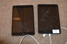 *Two Apple iPads