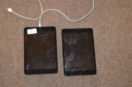 *Two Apple iPads