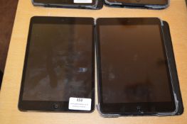 *Two Apple iPads