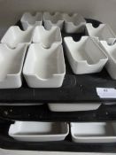 *Three Trays of Sachet Holding Trays