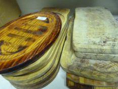 *11 Wooden Chopping and Serving Boards