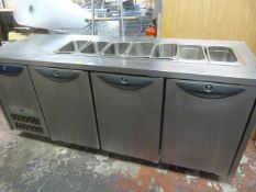 *Williams Three Door Fridge/Bain Marie