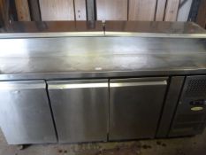 *Tefcold Three Door Prep Unit