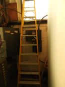 *Nine Tread Fiberglass Electricians Steps