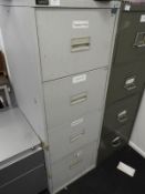 *Four Drawer Foolscap Filing Cabinet (grey)