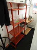 *Four Tier Habitat Style Shelving Unit