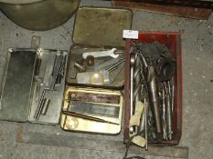 *Engineers Gauges, Morse Taper Drill Bits, Reamers, etc.