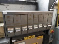 *Eight Compartment Filing Unit