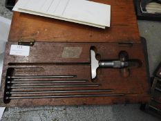 *SL Starrett & Company Ltd Depth Micrometer