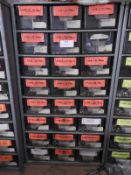 *Set of 24 Component Drawers and Content of Stainless Steel Machine Screws, etc.