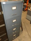 *Four Drawer Foolscap Filing Cabinet (Grey)