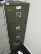 *Three Drawer Foolscap Filing Cabinet (grey)