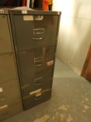 *Four Drawer Foolscap Filing Cabinet (Grey)