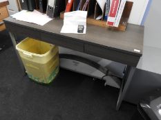 *Contemporary Style Side Table with Drawer