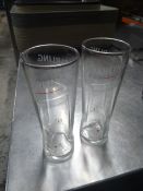 * 1/2 pint Carling glasses