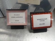 * food display labels x 10+