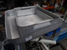 * baking trays x 3