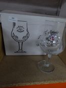 * 6 x Tripel Karmeliet glasses