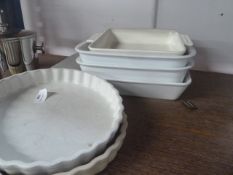 * baking/pie dishes x 6