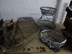 * assorted mesh baskets x 6