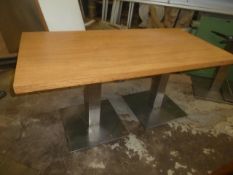 * 3 x low rectangle tables. 600w x 1200d x 600h