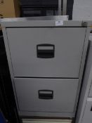 * 2 drawer filing cabinet