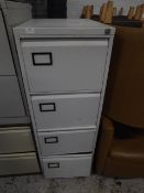 * 4 drawer filing cabinet