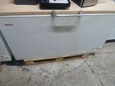 * Elcold chest freezer. 1500w x 700d x 900h