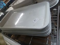 * rectangle plates x 7