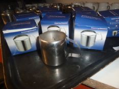 * 20+ x S/S milk jugs - some still boxed