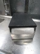 * black and S/S napkin dispenser