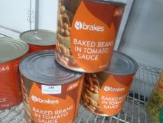 * 3 x 2.62kg baked beans