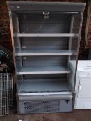 * Pastorfrigor multideck 4 shelf grab and go chiller. 1000w x 700d x 1800h