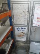 * Poster stand for 3 x A2 posters